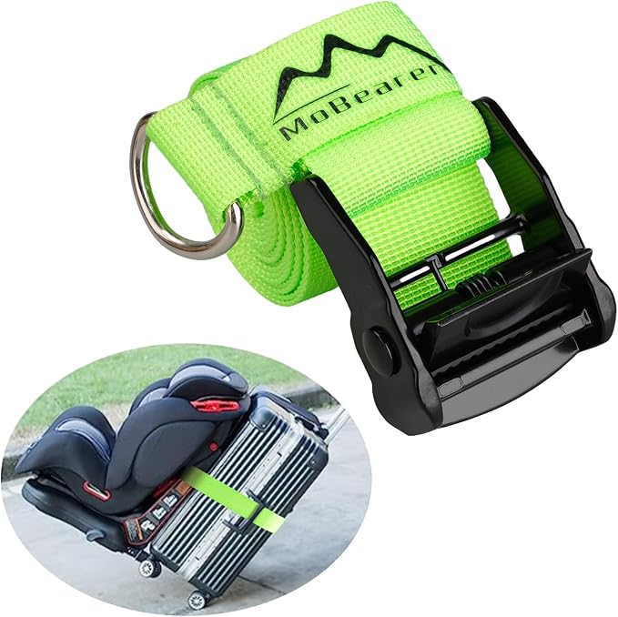 Car Seat Travel Belt to Suitcase, Car Seat Travel Strap to Convert Kid Car Seat by MoBearer