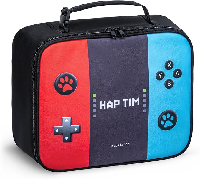 Hap Tim Insulated Lunch Bag for Boys, Reusable Lunch Box for Women & Men by HapTim