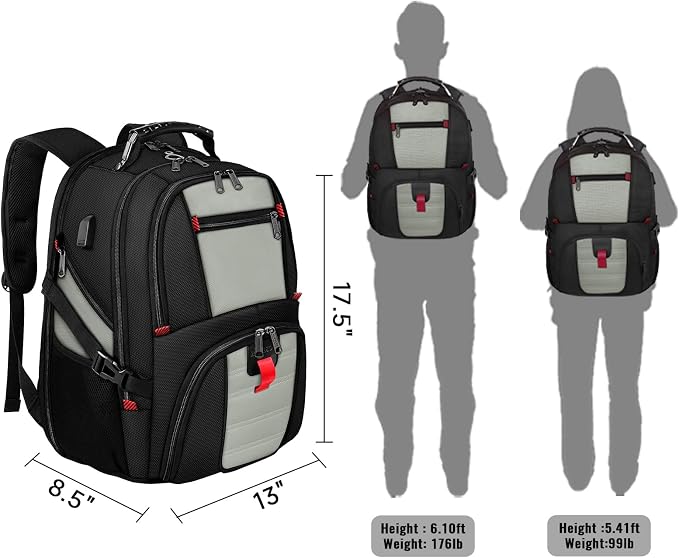 YOREPEK Travel Backpack, 50L Laptop Backpacks - Image 7