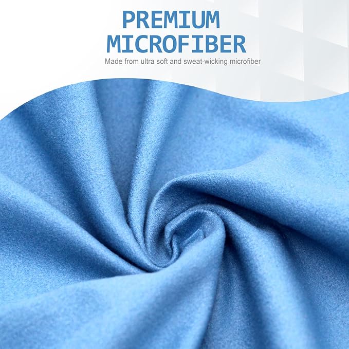 Eunzel Quick Dry Camping Towel, Microfiber Travel Towel 3 Size at 1 Pack - Image 5