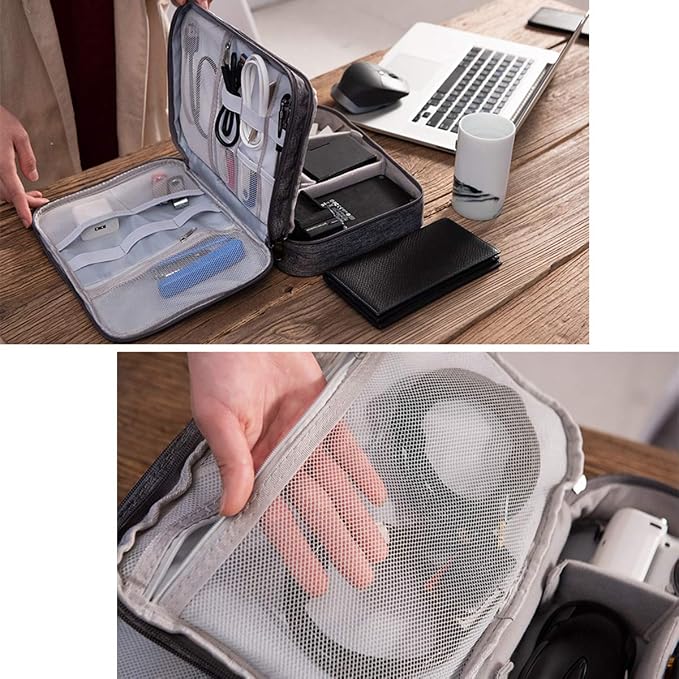 Electronics Organizer, OrgaWise Electronic Accessories Bag Travel Cable - Image 5