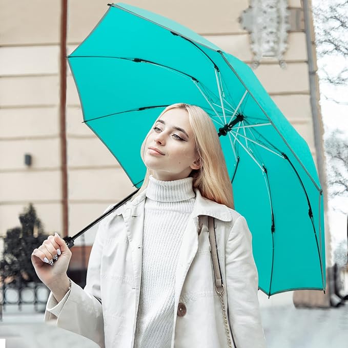 Lejorain Travel Folding Inverted Umbrella - Image 7