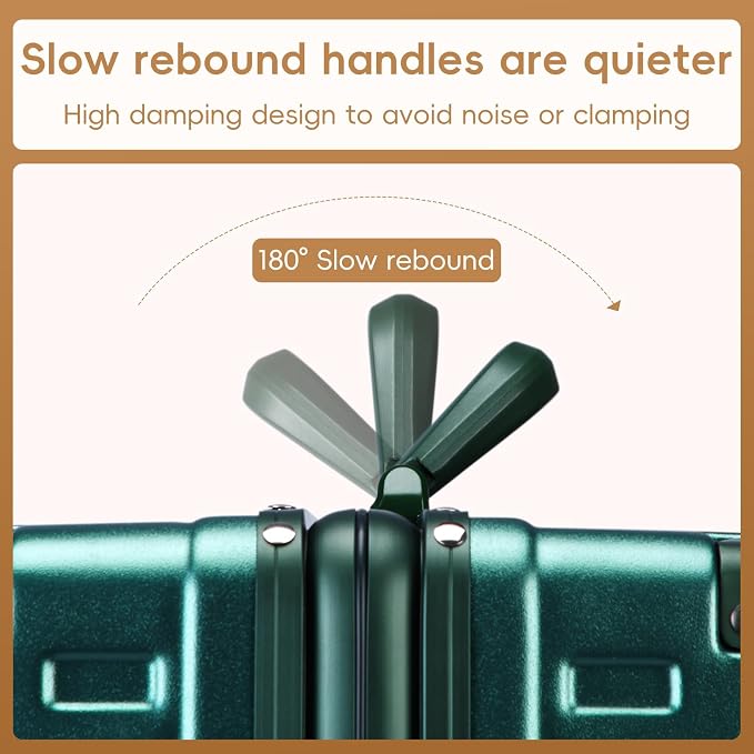 ROAMING Zipperless Luggage 24 Inch - Image 8