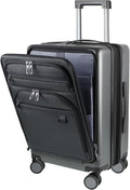 KROSER Hardside Expandable Carry On Luggage 22x14x9 Airline Approved by KROSER