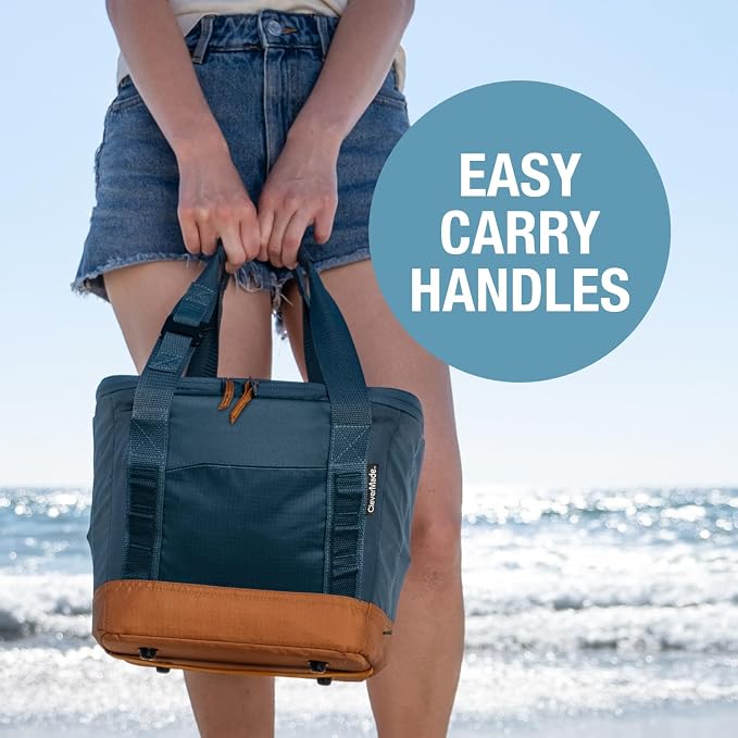 CleverMade Collapsible Insulated Cooler Bag – Leakproof Soft Folding Cooler - Image 5