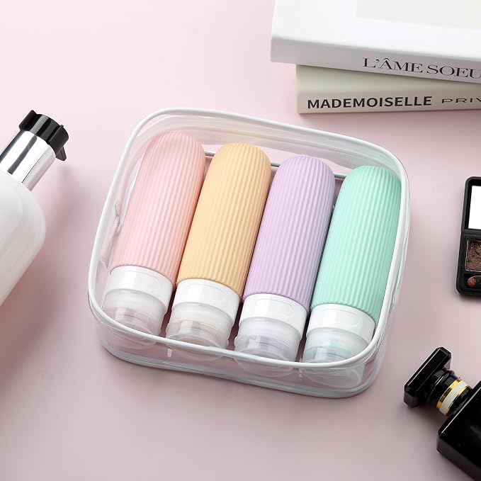 Travel Bottles for Toiletries, Tsa Approved 3oz Portable Travel Bottles - Image 7