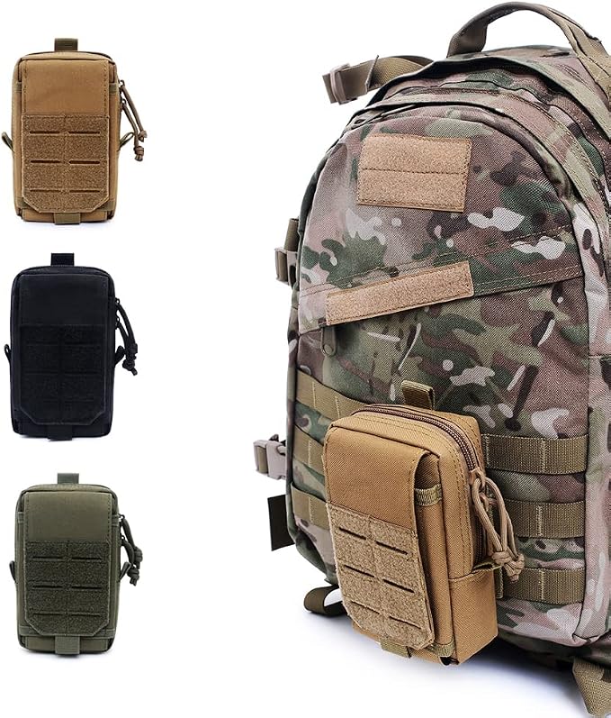 Tactical Molle EDC Pouch Cellphone Pouch Holder Utility Gadget Organizer Bag - Image 6