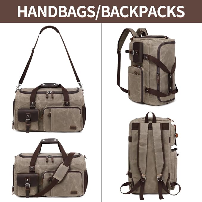 Travel Duffle Bag Weekender Bag - Image 8