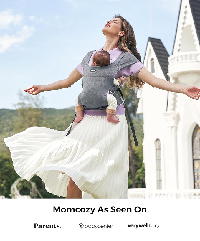 Momcozy Portable Baby Carrier – Compact & Lightweight, Adjustable - Image 5