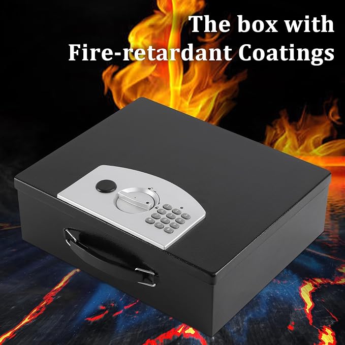 Dalmbox Portable Metal Safe Box - Image 2