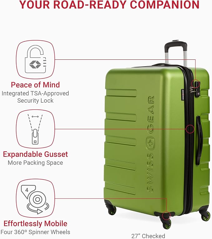 SwissGear 7366 Hardside Expandable Luggage - Image 3