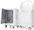 20 Inch Ride on Luggage with Seat by Bulyoou