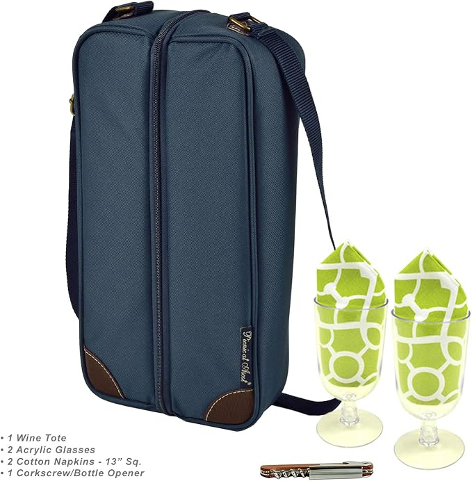 Picnic at Ascot Insulated Wine Tote - Image 3
