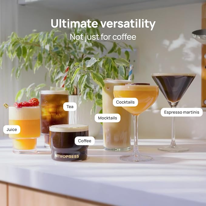 NitroPress Nitro Cold Brew Maker and Dispenser | At-Home Nitro Coffee Maker - Image 4