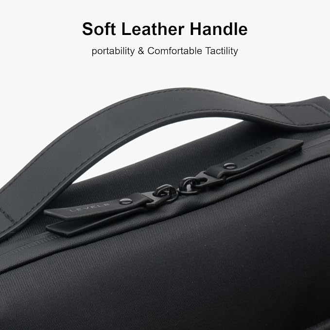 LEVEL8 Travel Toiletry Bag for Men Women, Water Repellent Shaving Bag for - Image 8
