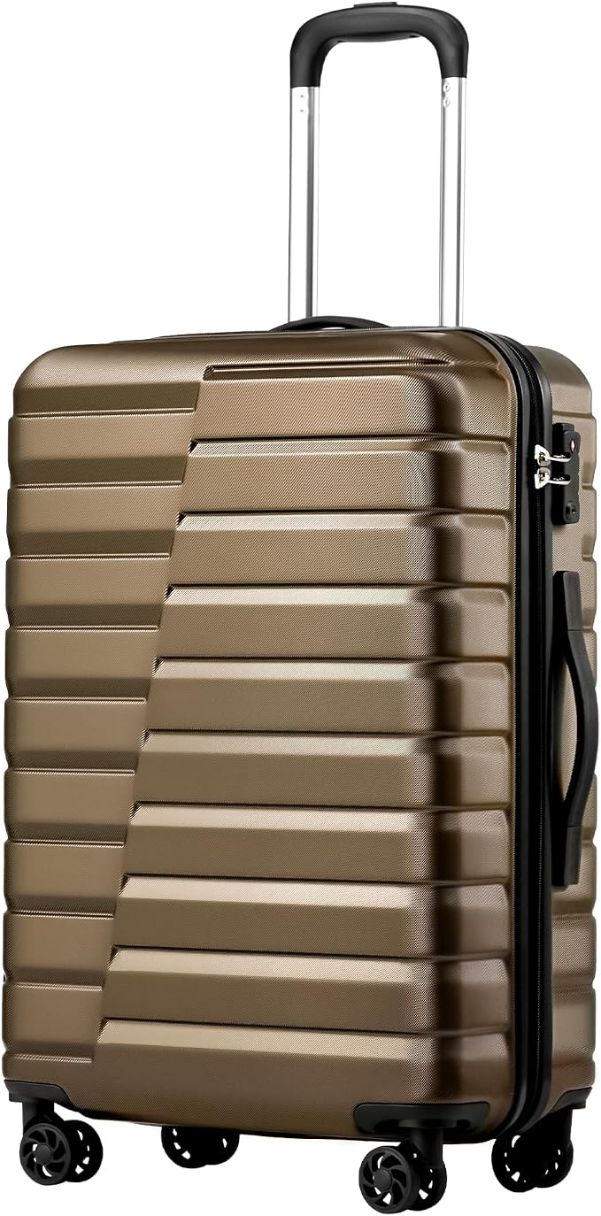 Coolife Medium Checked Luggage by COOLIFE