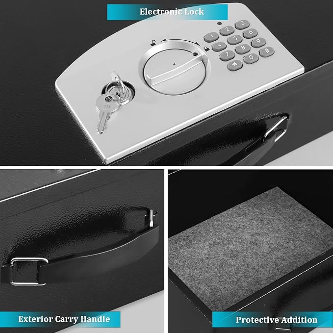 Dalmbox Portable Metal Safe Box - Image 5