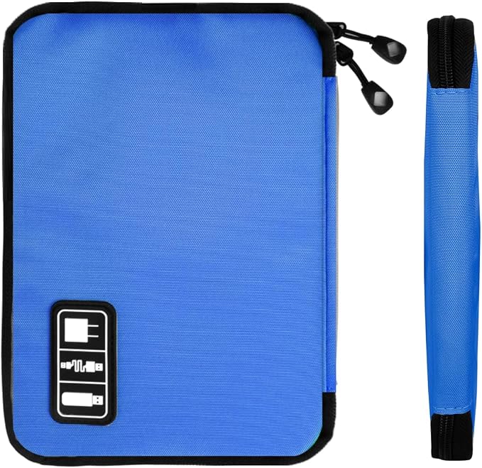 Electronics Organizer Travel Case, Electronic Accessories Storage Bag, Portable - Image 5
