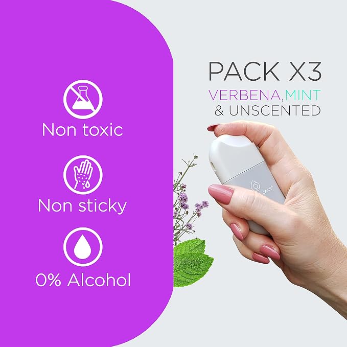 POCKET CARE | 3 Pack Sport Perfume Hand sanitizer Spray 15 ml - Image 2