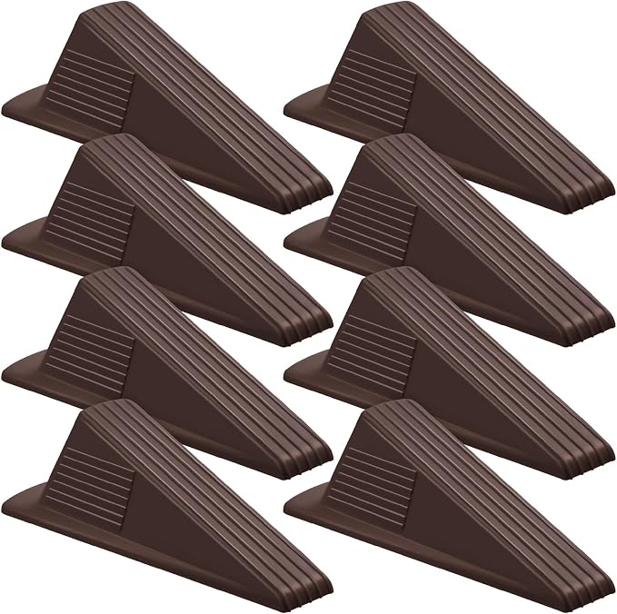 Frienda 8 Pcs Jumbo Door Stoppers Heavy Duty Door Stopper Tall up to 2inch Tall by Frienda
