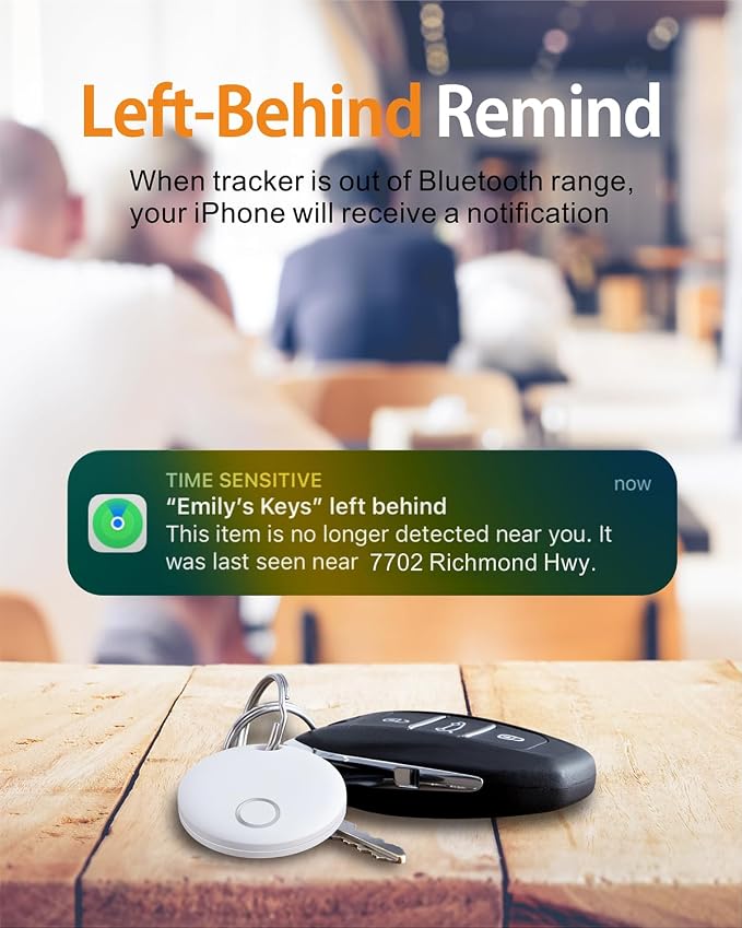 Reyke Smart Tag, Works with Apple Find My, Item Locator - Image 3