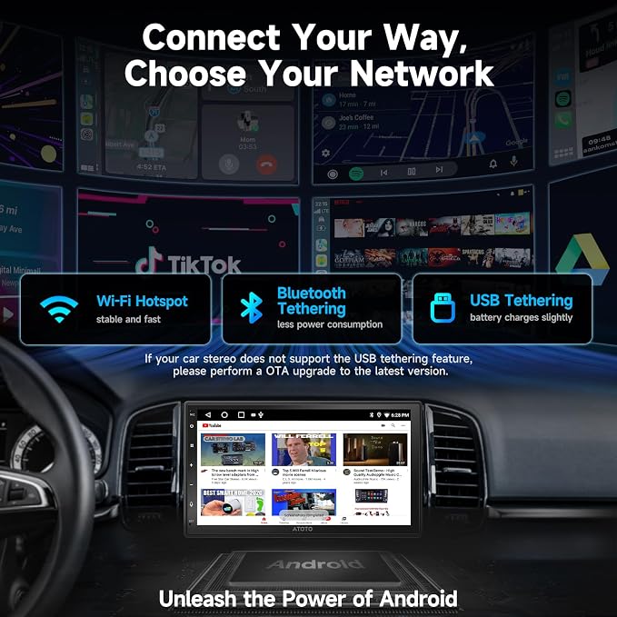 A5L Android Double Din Car Stereo - Image 2