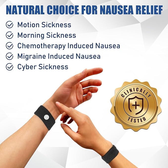 Motion Sickness Bands Anti Nausea Wristband - Image 2