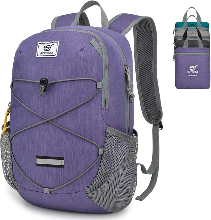 SKYSPER Small Hiking Backpack -12L Lightweight Packable Daypack by SKYSPER