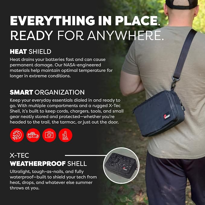 PHOOZY Premium Tech Bag & Cable Organizer Bag - Image 3