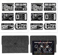 PSKOOK 12 Pcs Survival Multitool Card Emergency Camping Tool EDC Kit in Your by PSKOOK