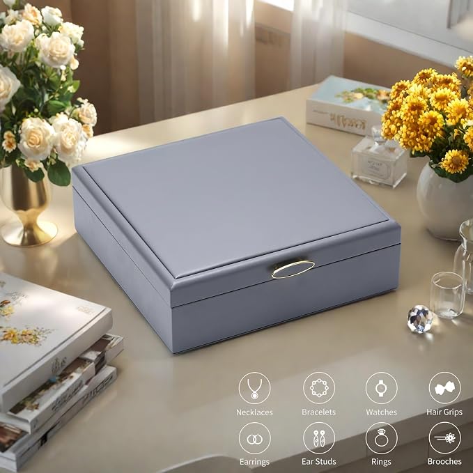 2-layer jewelry box，Jewelry Organizer - Image 7