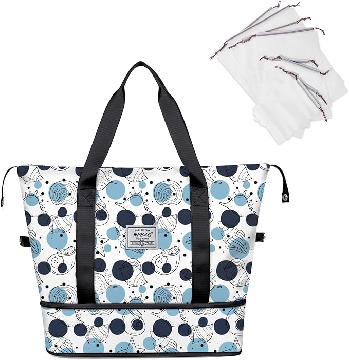 NPBAG Women Travel Duffel, Gym Workout Overnight Bag, Mommy Hospital Bag by NPBAG