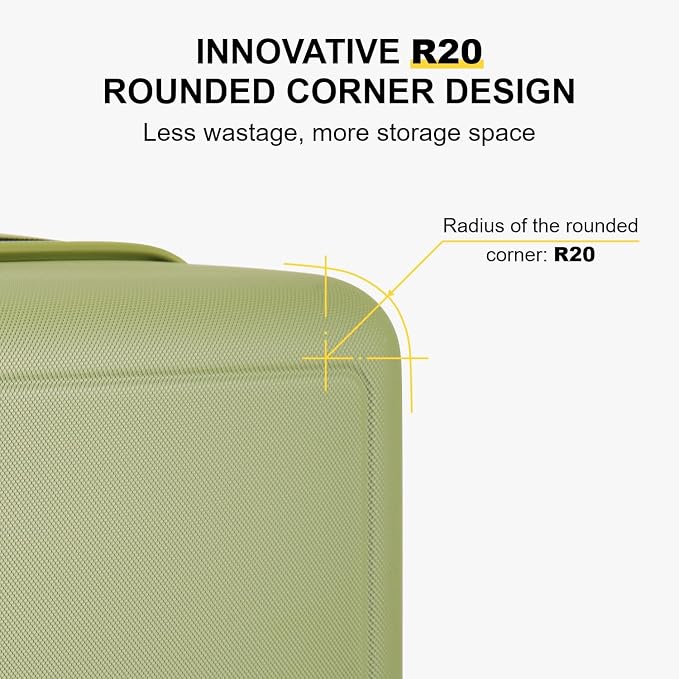 LEVEL8 Carry on Luggage Airline Approved, Small Carry on Suitcases - Image 8