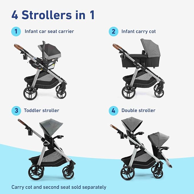 Graco Modes Nest2Grow DLX Travel System - Image 5