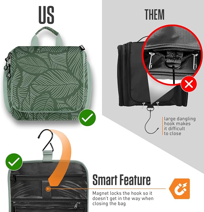 VENTURE 4TH Hanging Travel Toiletry Bag - Image 6