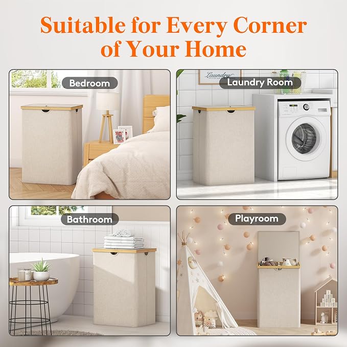 Lifewit 160L Double Laundry Hamper - Image 8