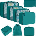 BAGAIL 8 Set Packing Cubes Luggage Packing Organizers by BAGAIL