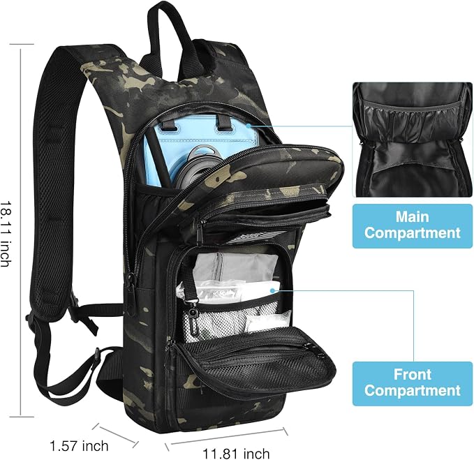 GENILU Tactical Hydration Backpack - Image 4