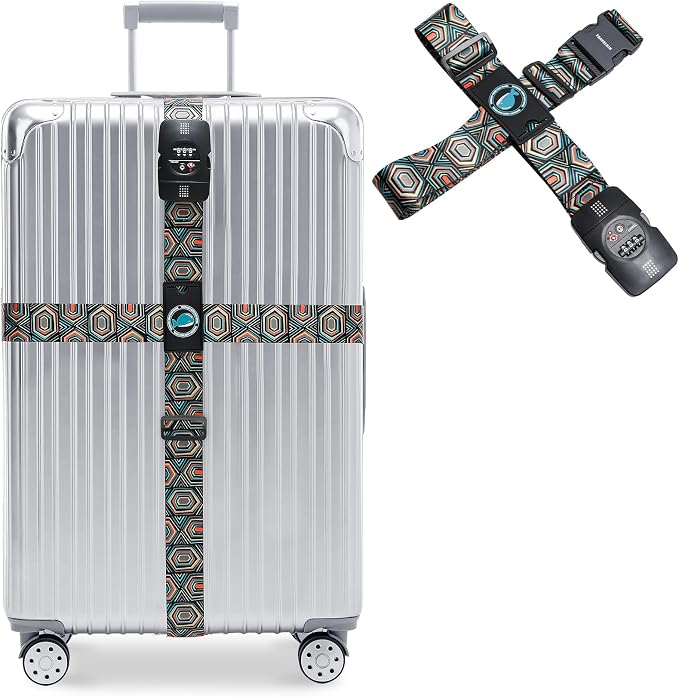 Travelkin Luggage Straps TSA Approved by MoreThanTravel