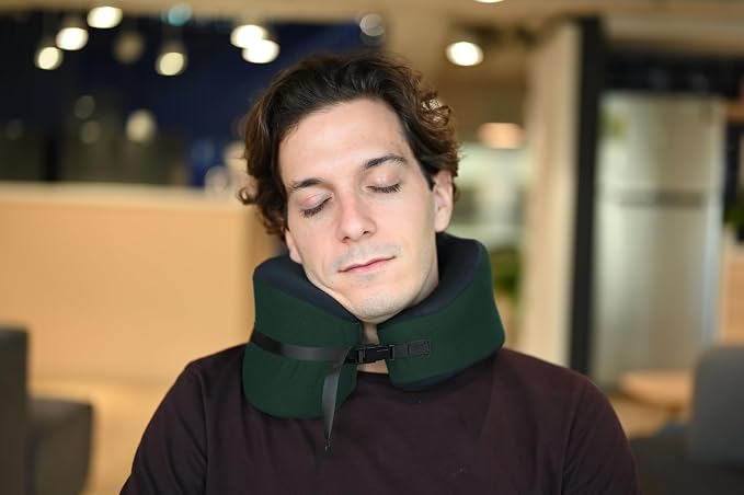 C CUSHION LAB Travel Pillow, Award-Winning Patented Ergonomic Design - Image 3