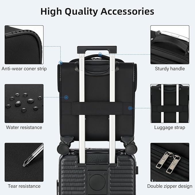 16 Inch Underseat Carry On Luggage - Image 7