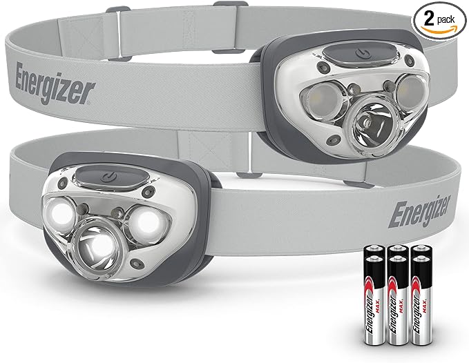 Energizer LED Headlamp PRO, IPX4 Water Resistant Headlamps, High-Performance by Energizer