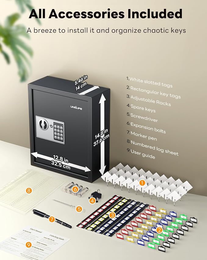 Uniclife 70 Position Key Cabinet - Image 6