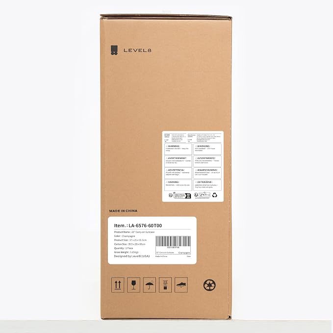 LEVEL8 Grace Carry on Luggage - Image 12