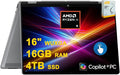HP OmniBook X Flip Copilot+ AI PC 2-in-1 Laptop | 16" WUXGA Touch | AMD 6-core by HP