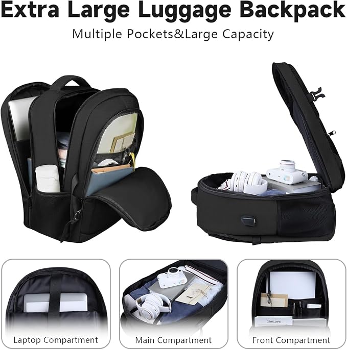 Lapsouno Laptop Backpack, Travel Laptop Backpack, Business Anti Theft Slim - Image 5