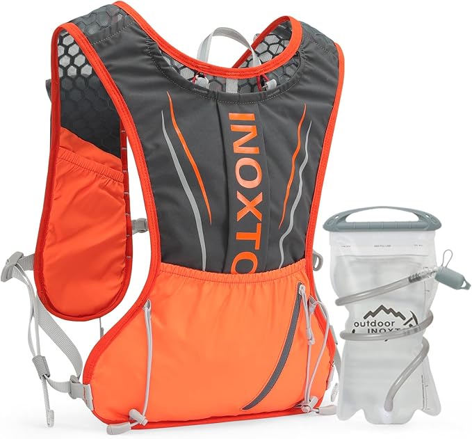 Running Hydration Vest for Men Women Water Backpack for Running 3L Running by IX+INOXTO