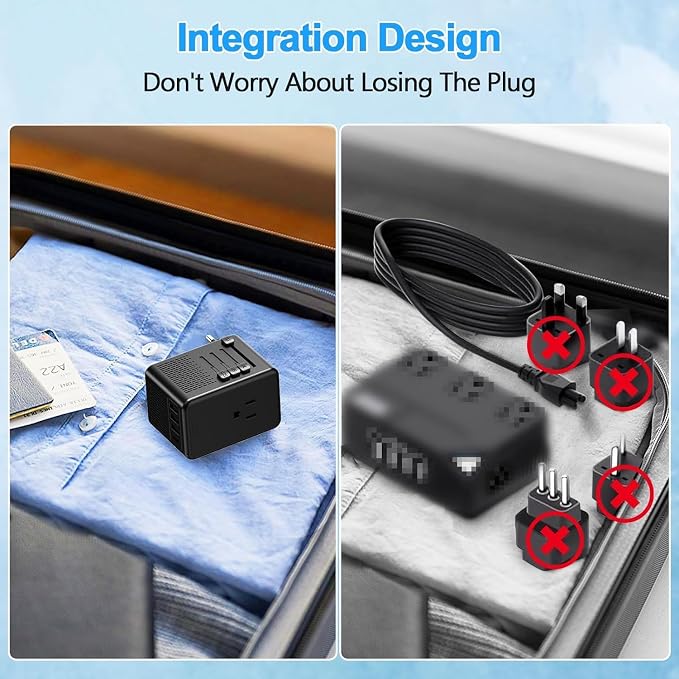 220V to 110V Voltage Converter US to Europe - Image 6