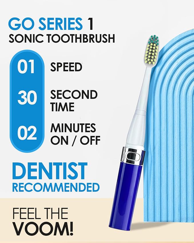 Voom Sonic Go 1 Series Travel Electric Toothbrush | Travel Toothbrushes - Image 3