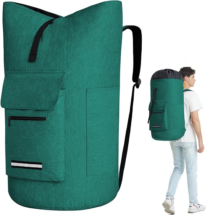 Laundry Backpack with Shoulder Straps，Laundry Bag Extra Large 115L，Laundry by QUOVEXA-SimplifyYourDay